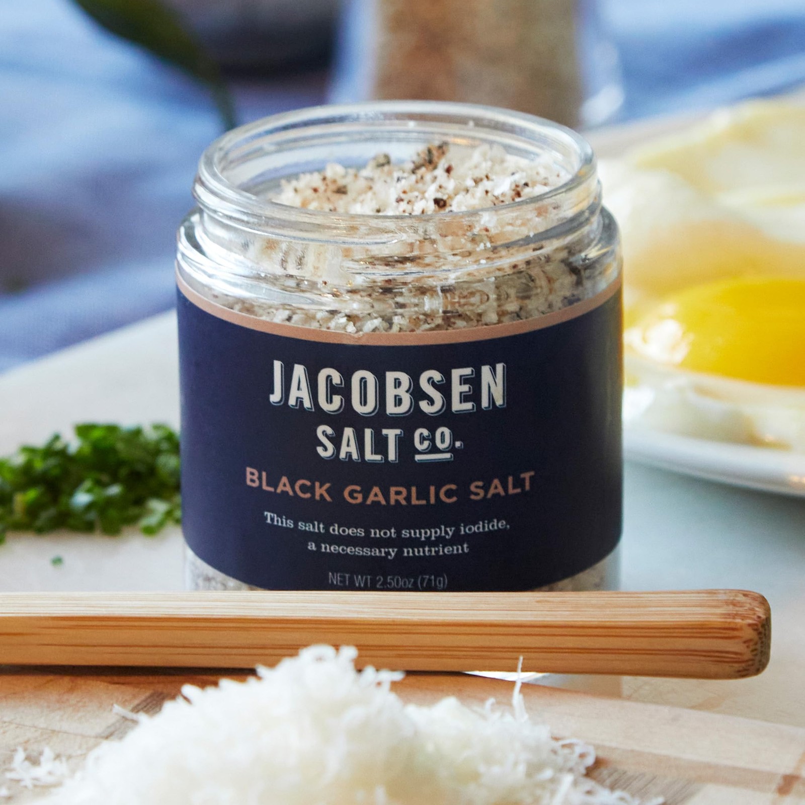 Jacobsen Salt Co. Black Garlic Salt â€“ Kosher Sea Salt, NonIodized, Made in …
