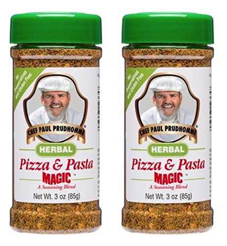 Chef Paul Prudhomme’s Herbal Pizza and Pasta Magic 3 Ounce (Pack of 2)