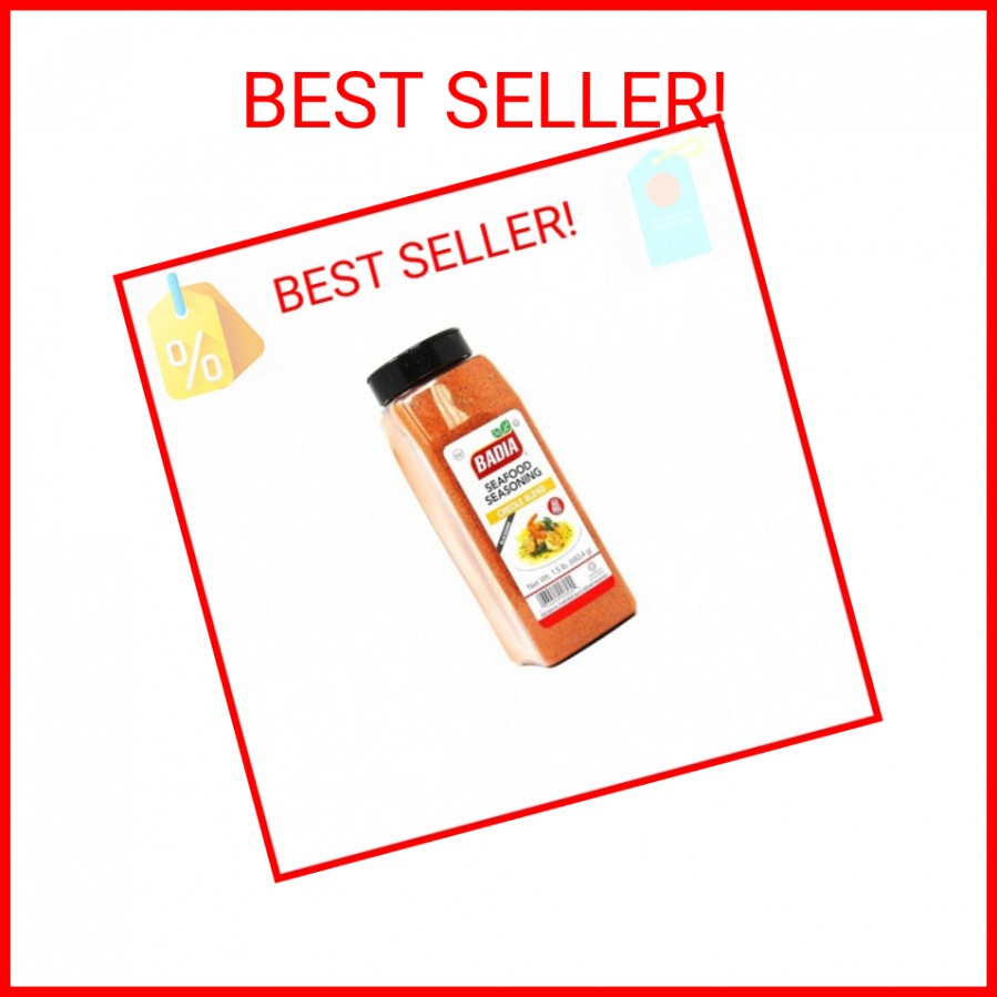 Badia Blackened Seafood Seasoning Creole Blend 1.5 Pound – Savory Blend, Bold So