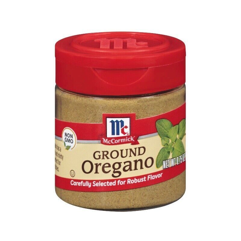 McCormick Ground Oregano, Pack of 6 , .75oz Jars ** Imprint** JUN 09 23