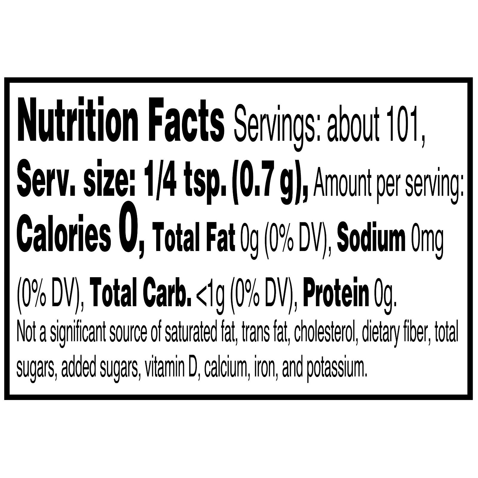 Great Value Garlic & Herb Salt-Free Seasoning Mix, 2.5 oz