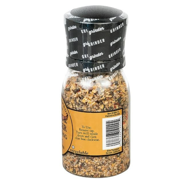 2 Olde Thompson Steak Burger Seasoning 6 Oz Gourmet Spice Grinder Bbq/Cookouts