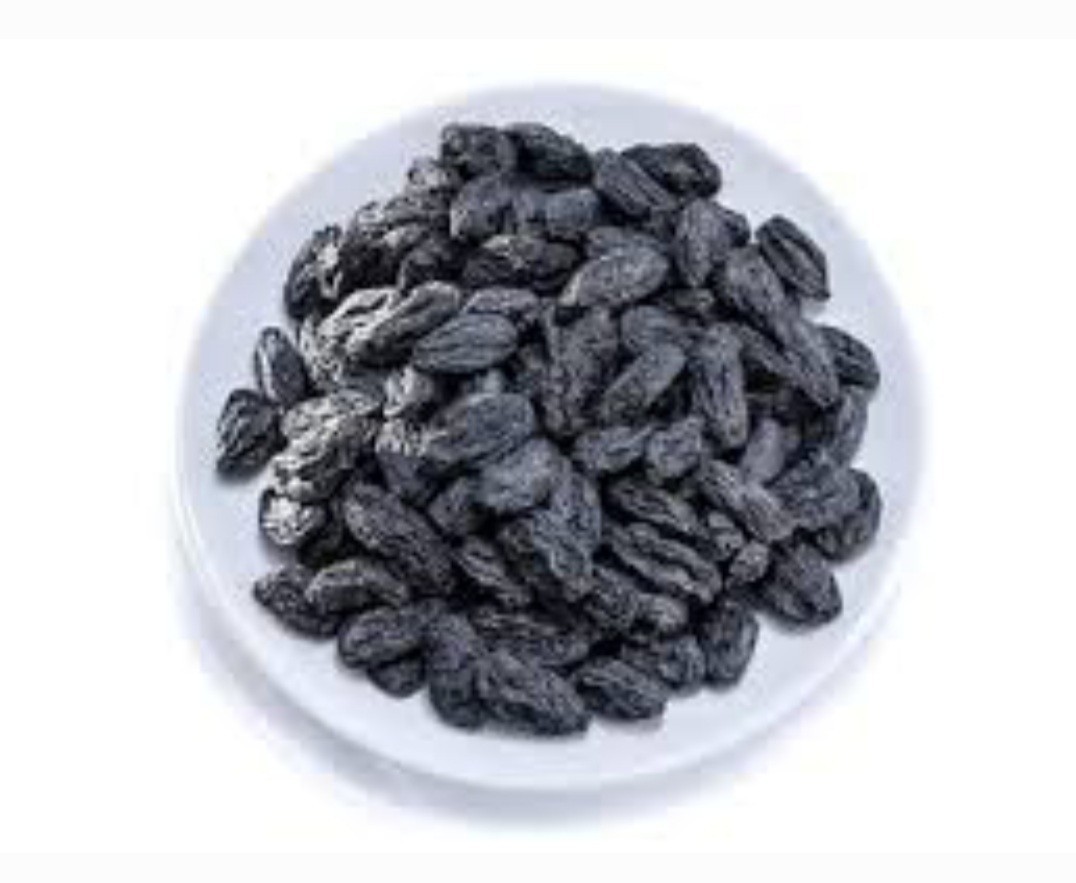 Kala Munakka (With Seed)-Kali Drakh-Raw Herb-Kaali Dakh-Daakh-Black Raisin-Dry