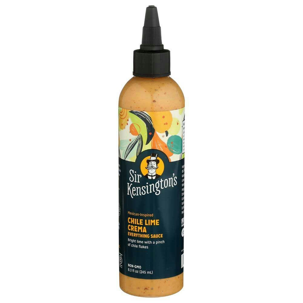 Sir Kensingtons Chile Lime Crema Everything Sauce – 8.3 Fluid Ounce (Pack of 6)
