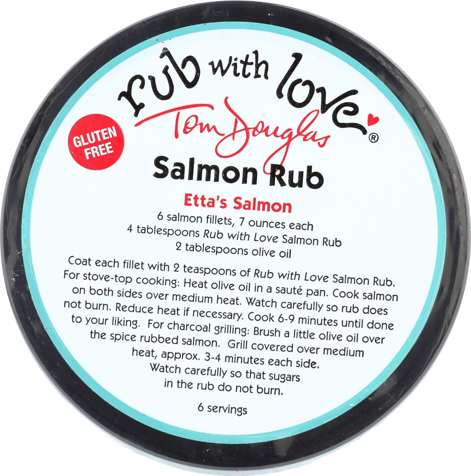 Classic Salmon Rub 3.5 Ounce All Natural Smoky Seasoning for Fish and Meats