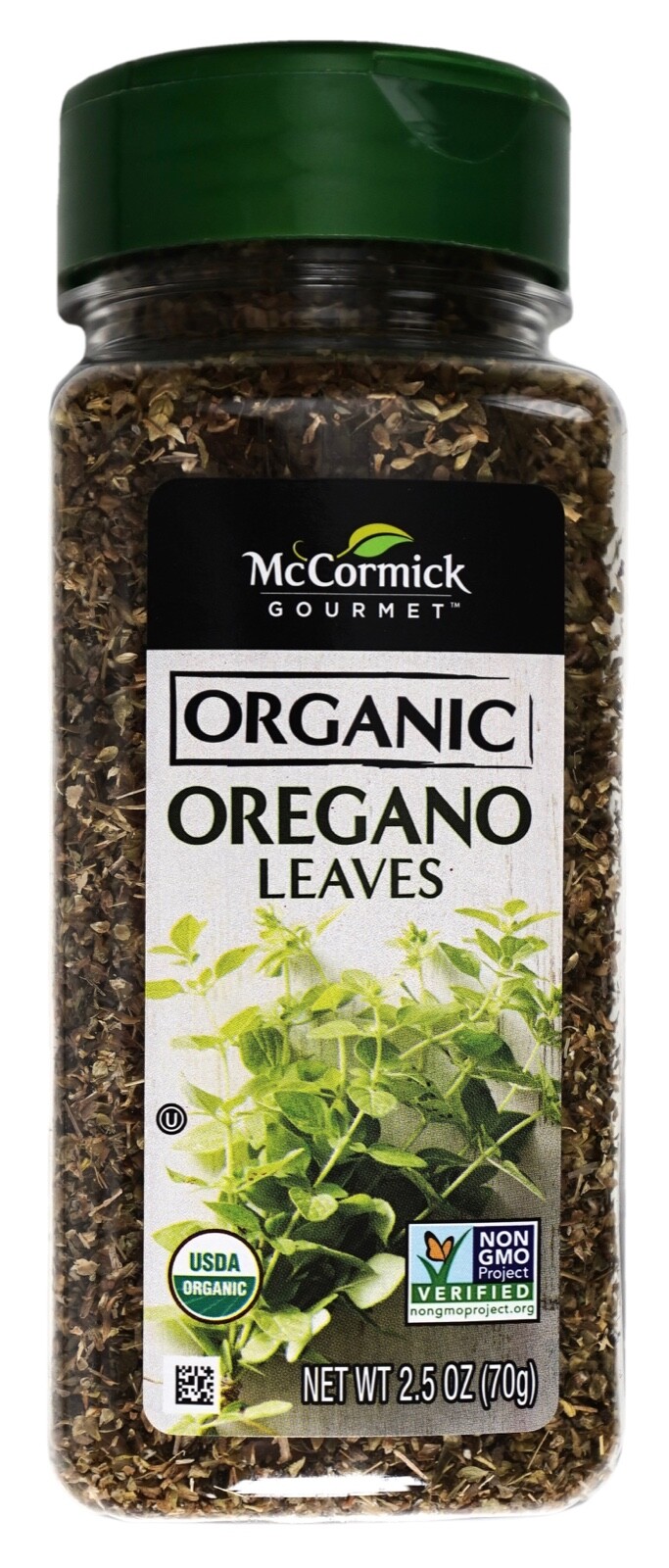 McCormick Gourmet Oregano Leaves 100% Organic, 2.5 Ounces (70g) Jar
