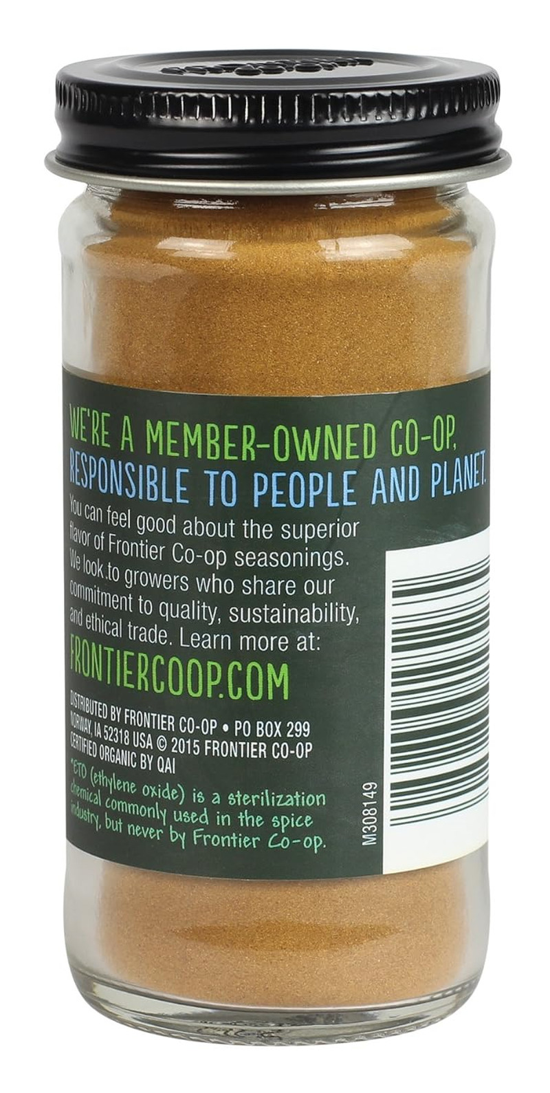 Organic Ground Vietnamese Cinnamon, 1.31 Ounce Bottle, Premium Quality Cinnamon,