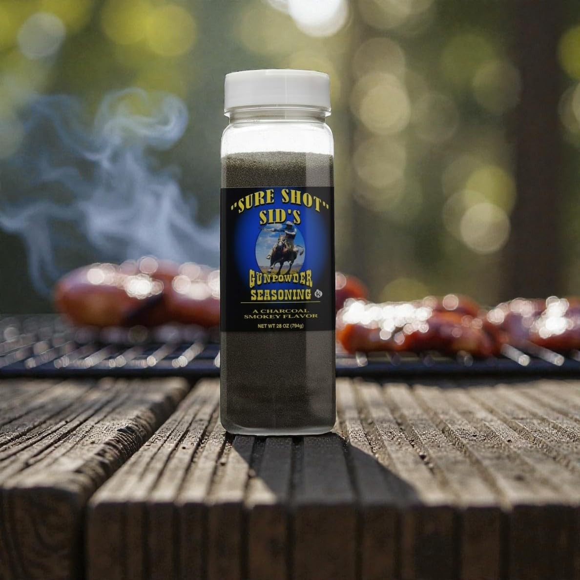 Sure Shot Sid’s Gunpowder Seasoning – All-Purpose BBQ 28 Ounce (Pack of 1)