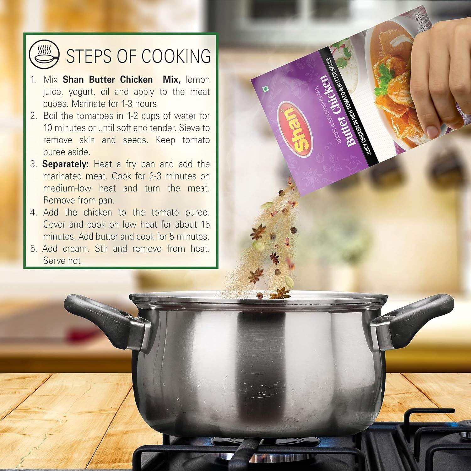 Shan Butter Chicken Masala 3 pack