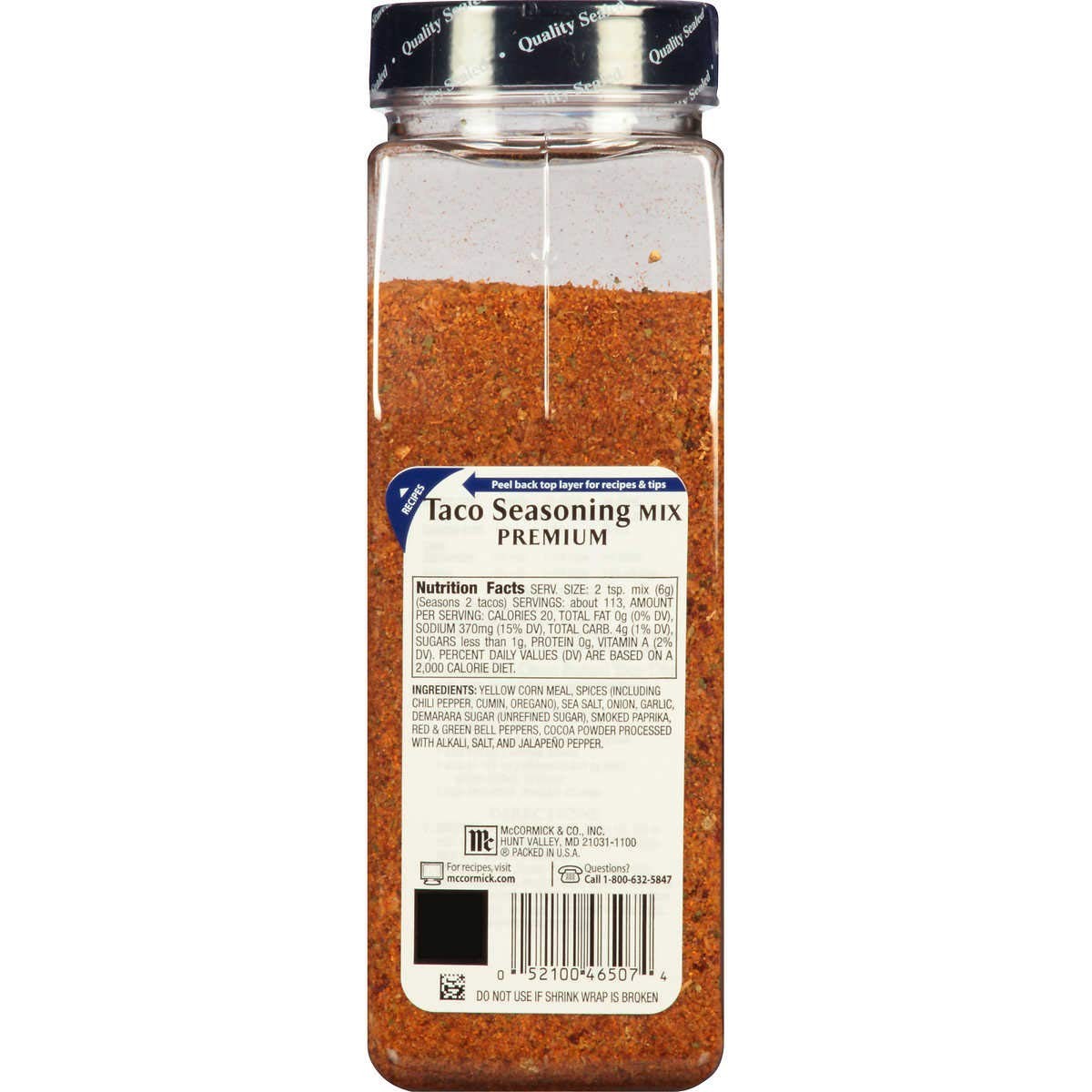 McCormick Taco Seasoning Mix, Premium, 24 Ounce