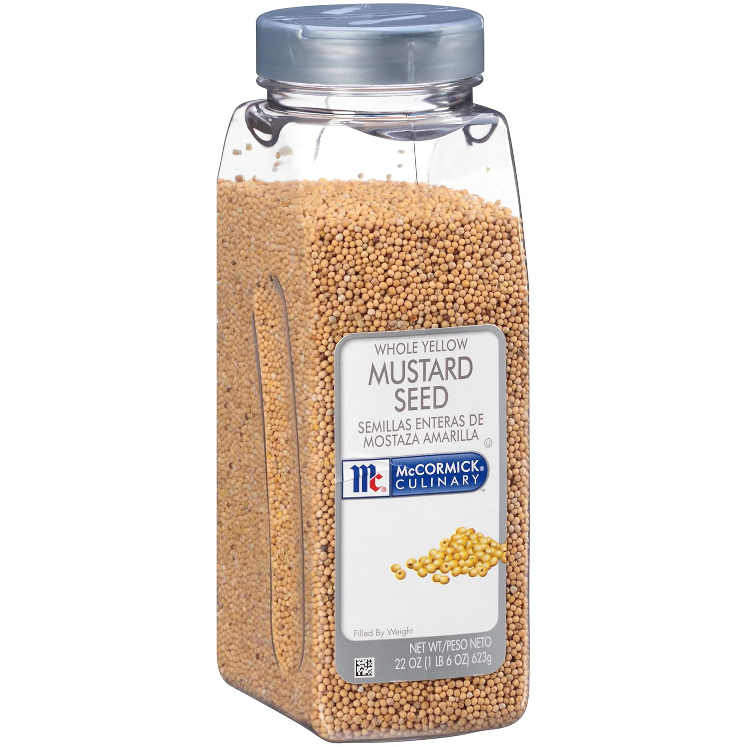 Mccormick Culinary Whole Yellow Mustard Seed 22oz for Pickling & Rubs