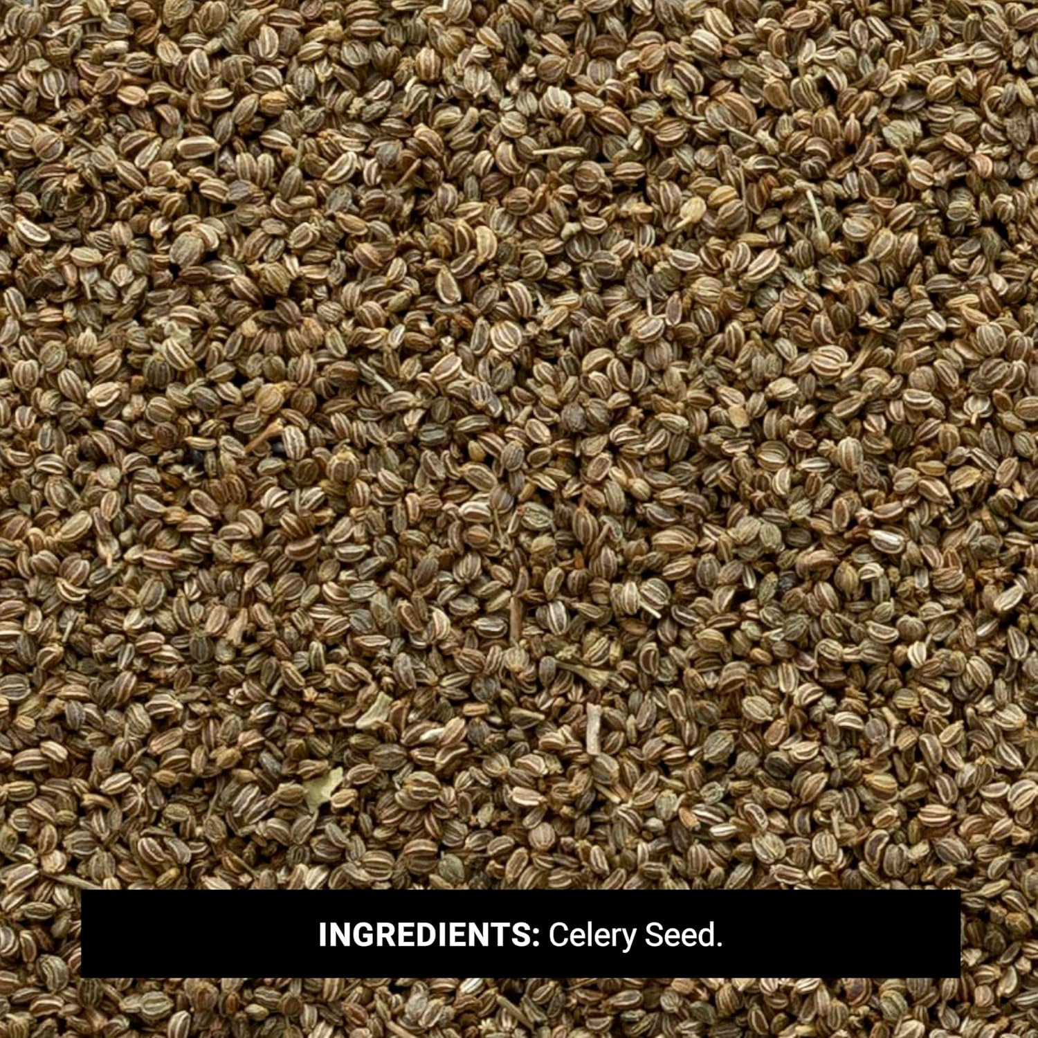 Frontier Co-Op Whole Celery Seed, 1-Pound Bulk Bag, Great Texture in Salads, Key