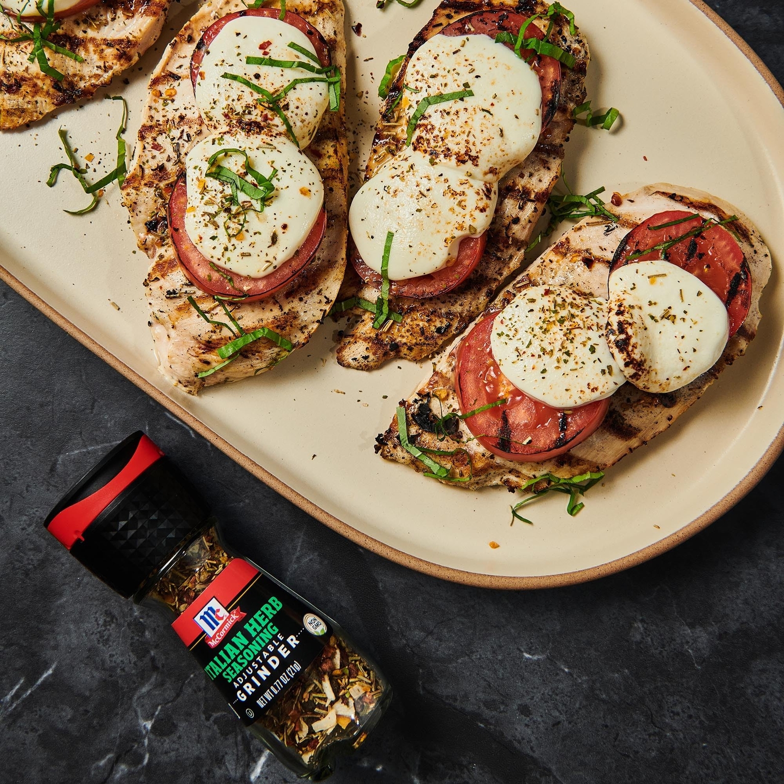 Italian Herb Seasoning Grinder 0.77 oz