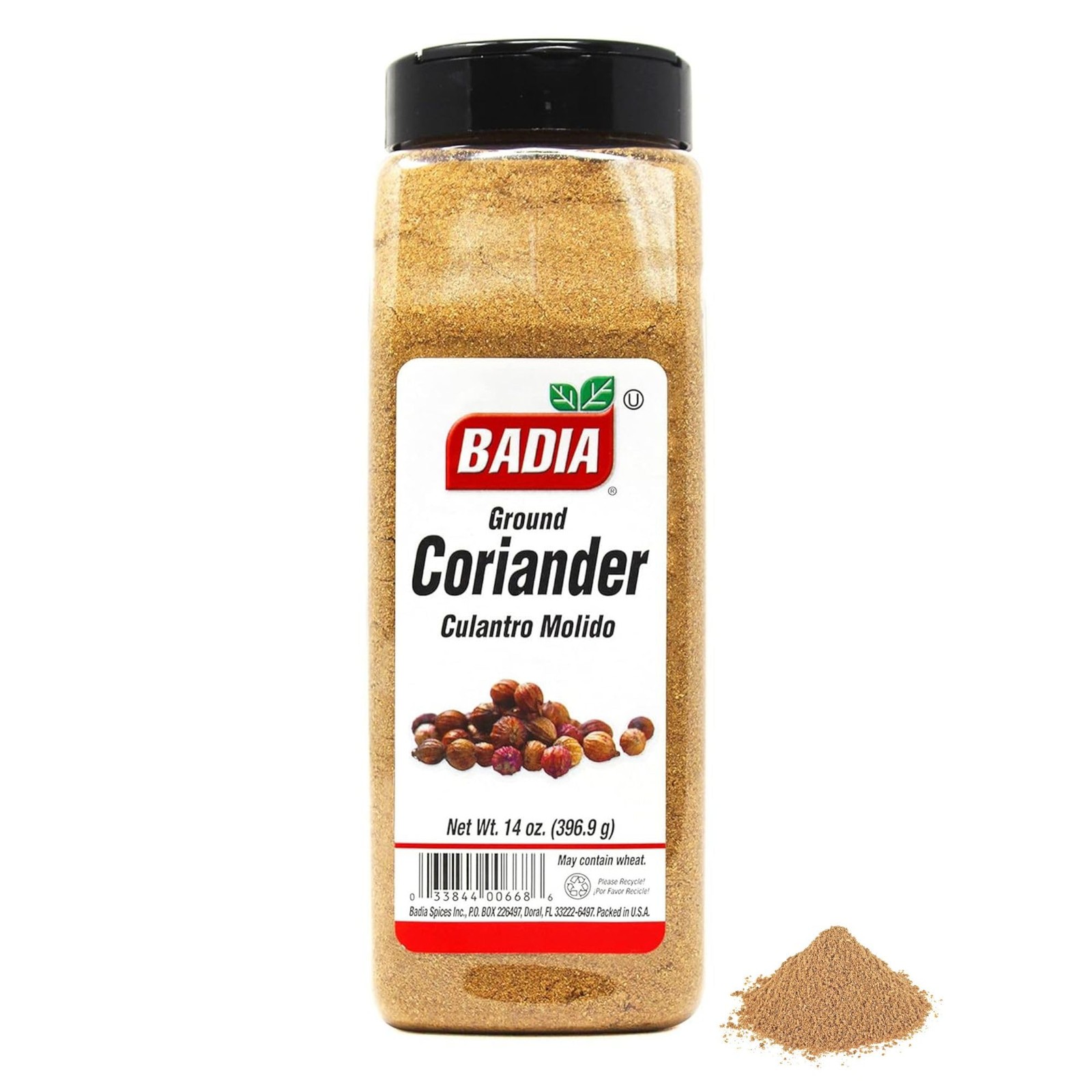 Ground Coriander Culantro Spice 14 oz Middle Eastern Indian Latin Cuisine
