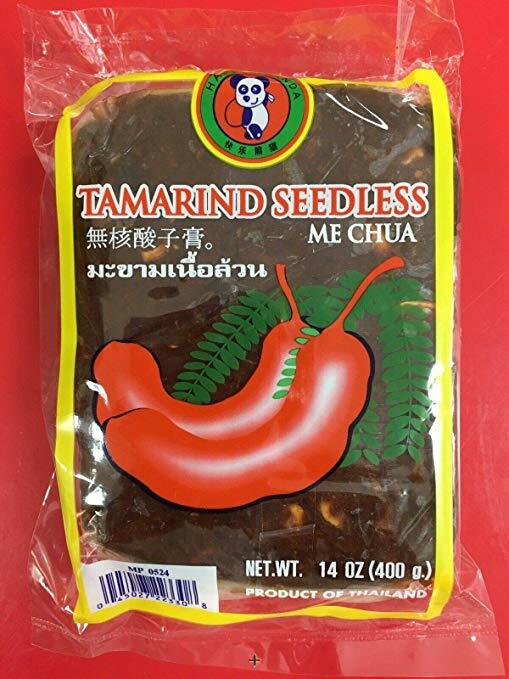 14 oz Wet Tamarind Paste,Sour Tamarind Paste Seedless Tamarido Product Thailand