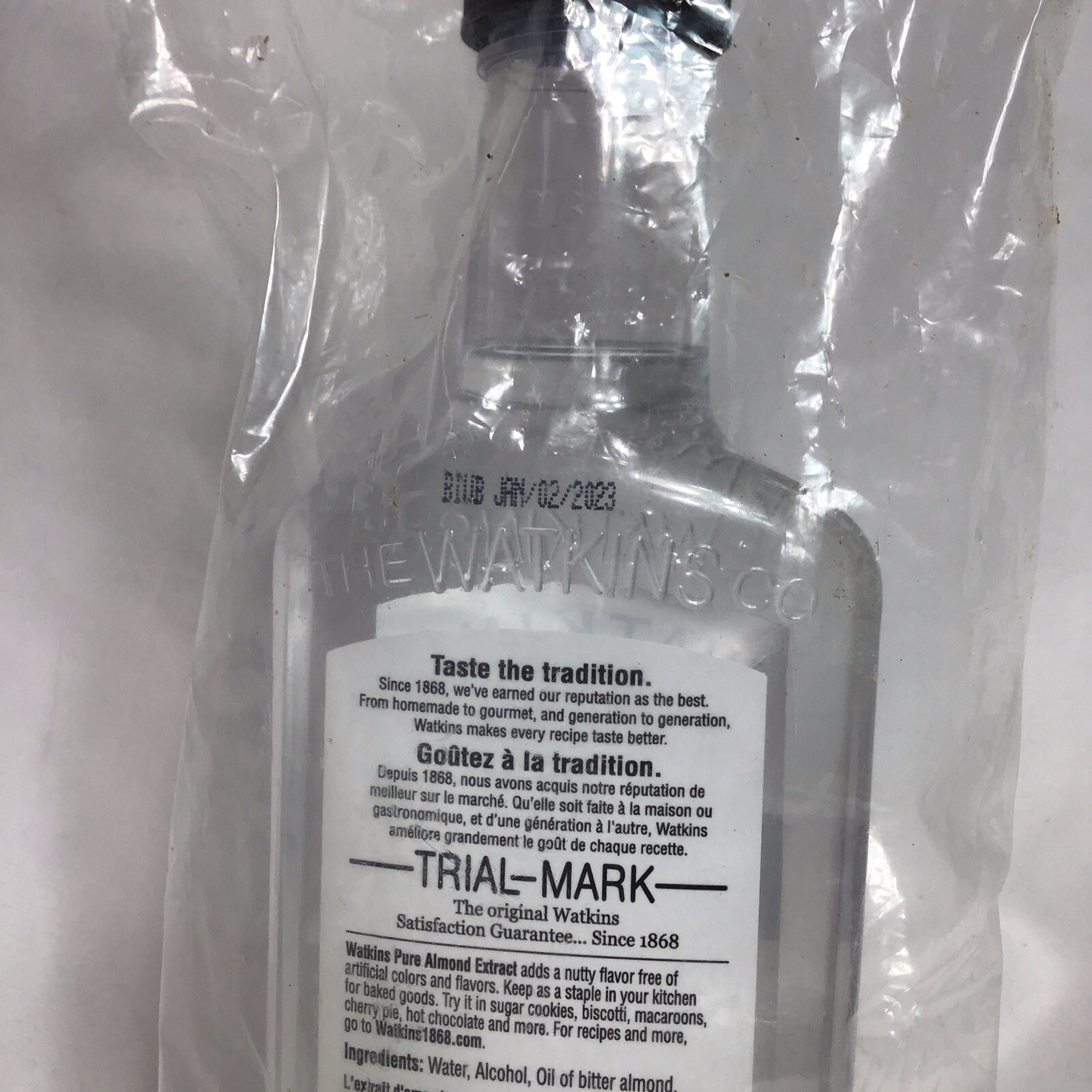 J.R. Watkins Pure Almond Extract, 11 oz. New Sealed Superior Quality Since 1868