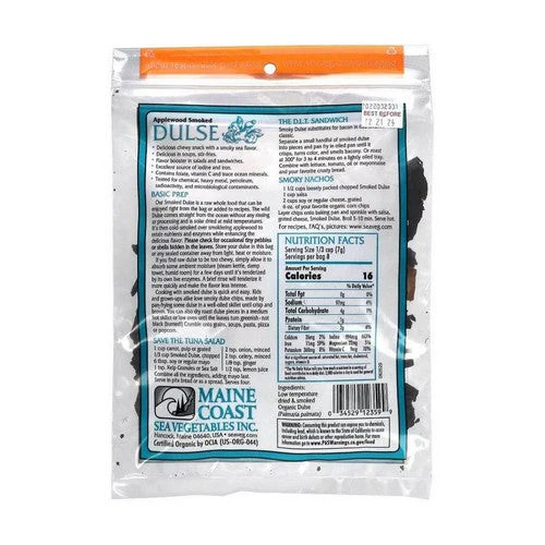 Applewood Smoked Dulse Leaf 2 Oz By Maine Cost Sea Vegetables