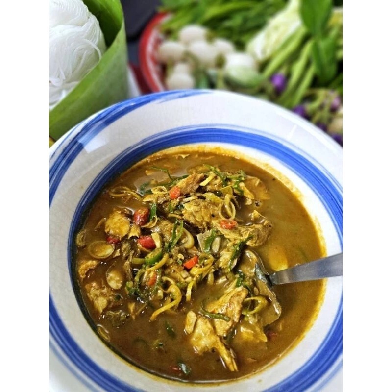 Bong Nua Authentic Thai Kidney Fish Cerry Paste 80g. 5​ peck