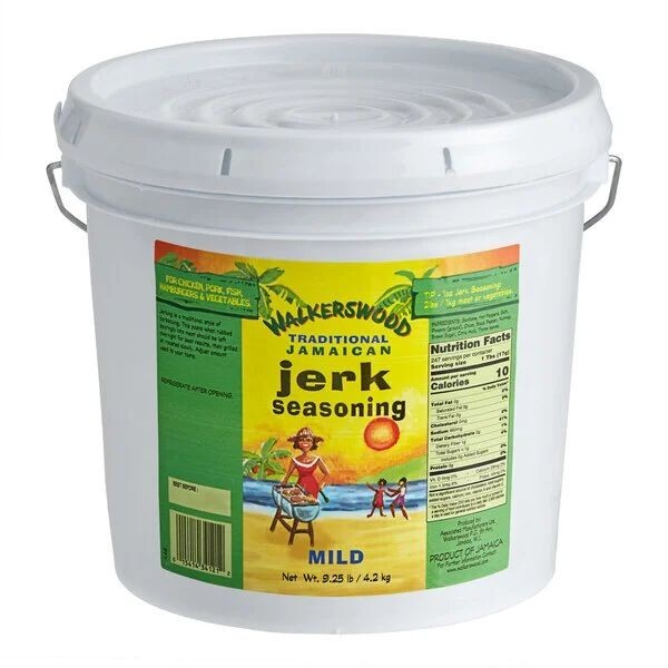 Jamaican Jerk Seasoning Mild & Scotch Bonnet Pepper Sauce Walkerswood