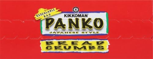 Kikkoman Panko Bread Crumbs 8 Ounce Japanese Style Airy Crispy Coating