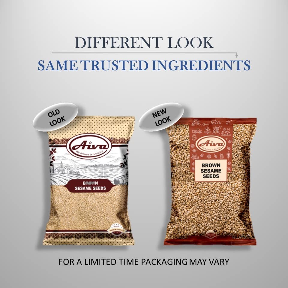 5 Pound Brown Sesame Seeds Natural Nutty Flavor Ideal for Cooking and Baking