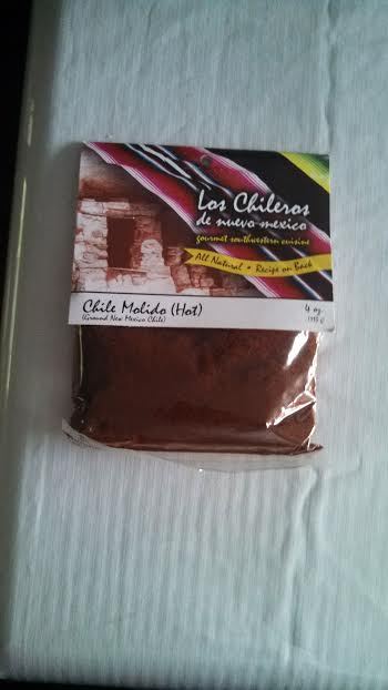 Los Chileros Organic Chile Molido (med) Powder 4oz (113g) All Natural kosher
