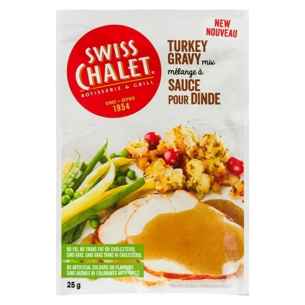10 x Swiss Chalet Turkey Gravy Mix (25 g) Canadian FRESH FROM CANADA