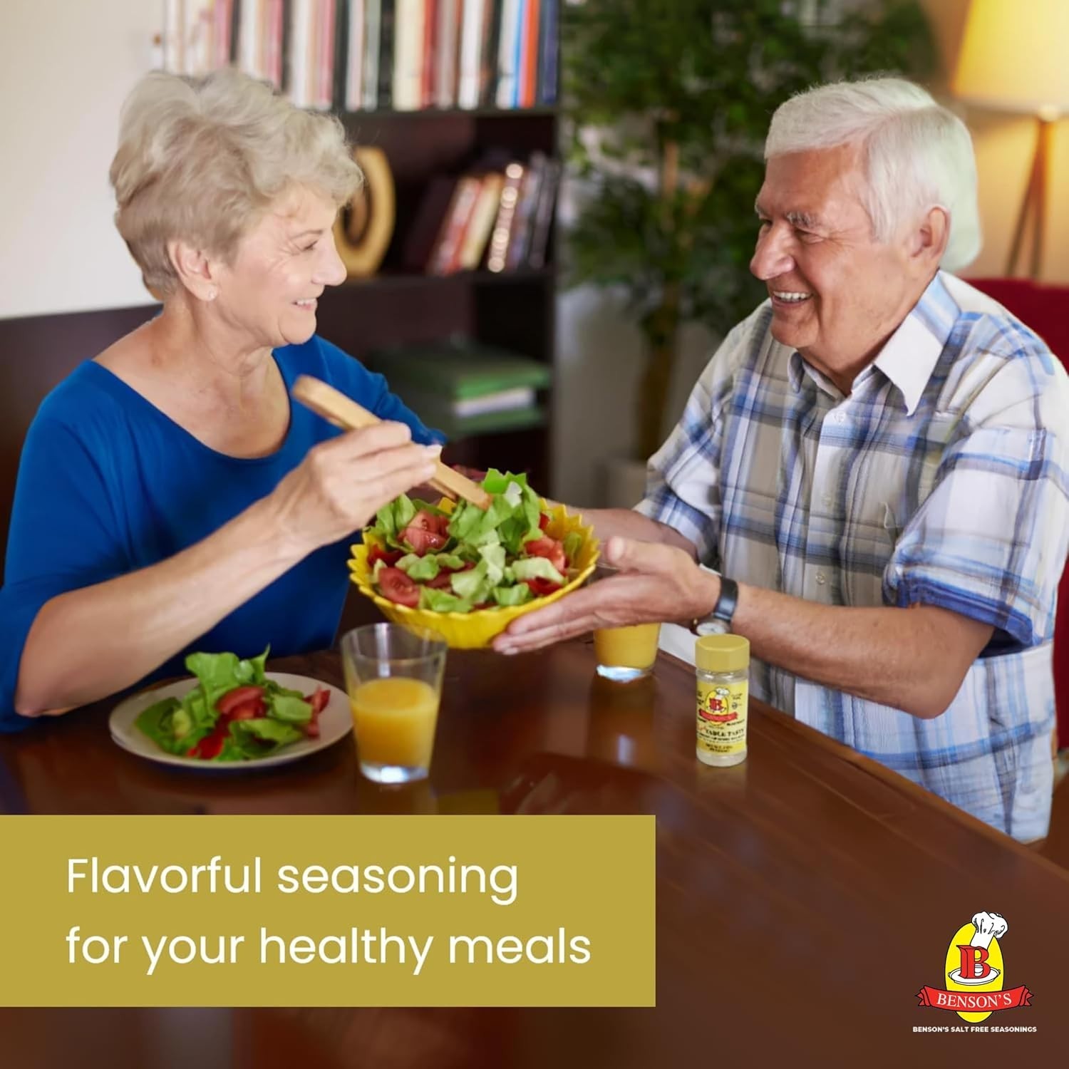 Benson’s Table Tasty Salt Substitute – Salt-Free Seasoning^