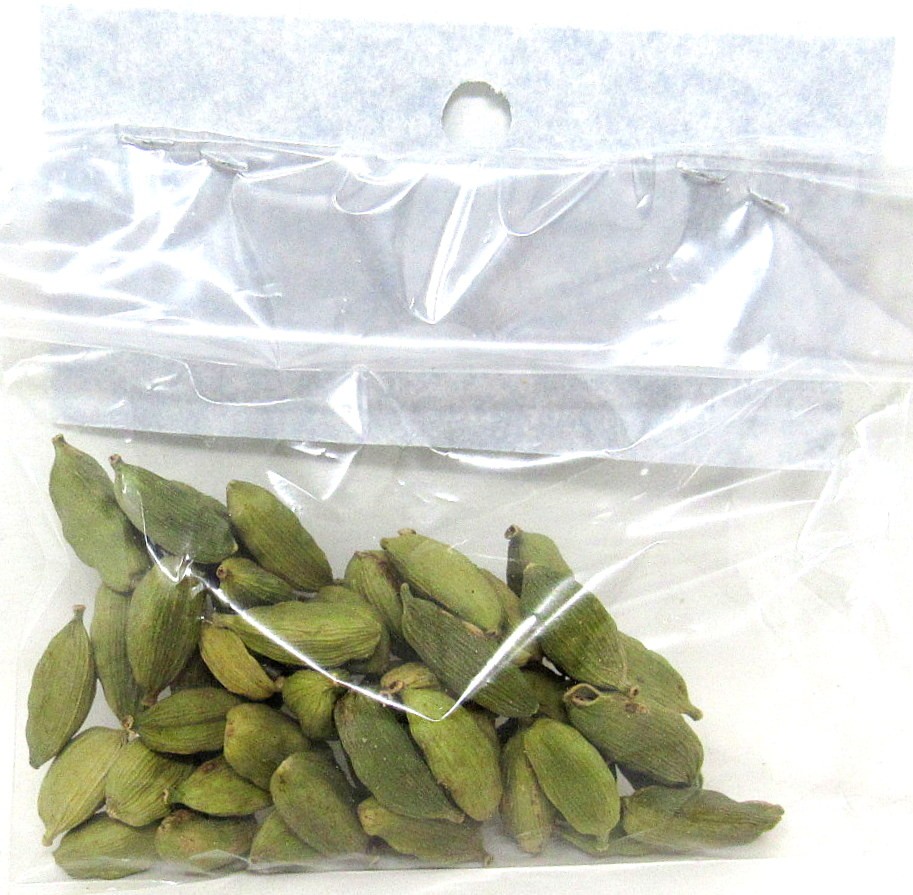 Cardamom Whole Green Pods 1/4 oz Herb Spice Cooking Approx 50 US Seller