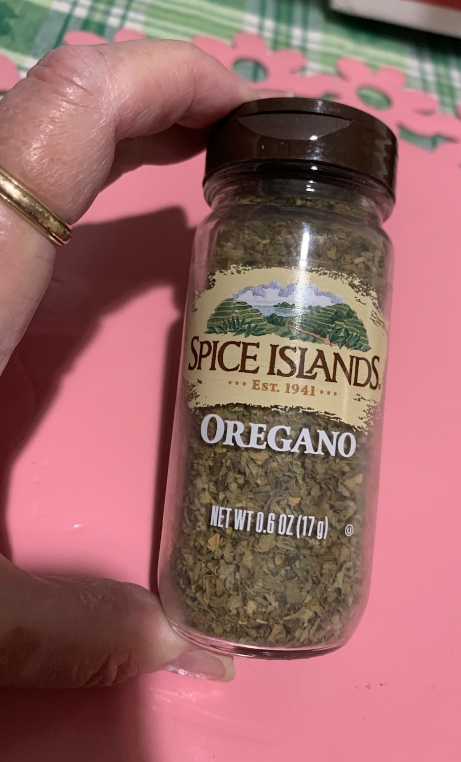 ❤️Spice Islands Oregano Glass Bottle
