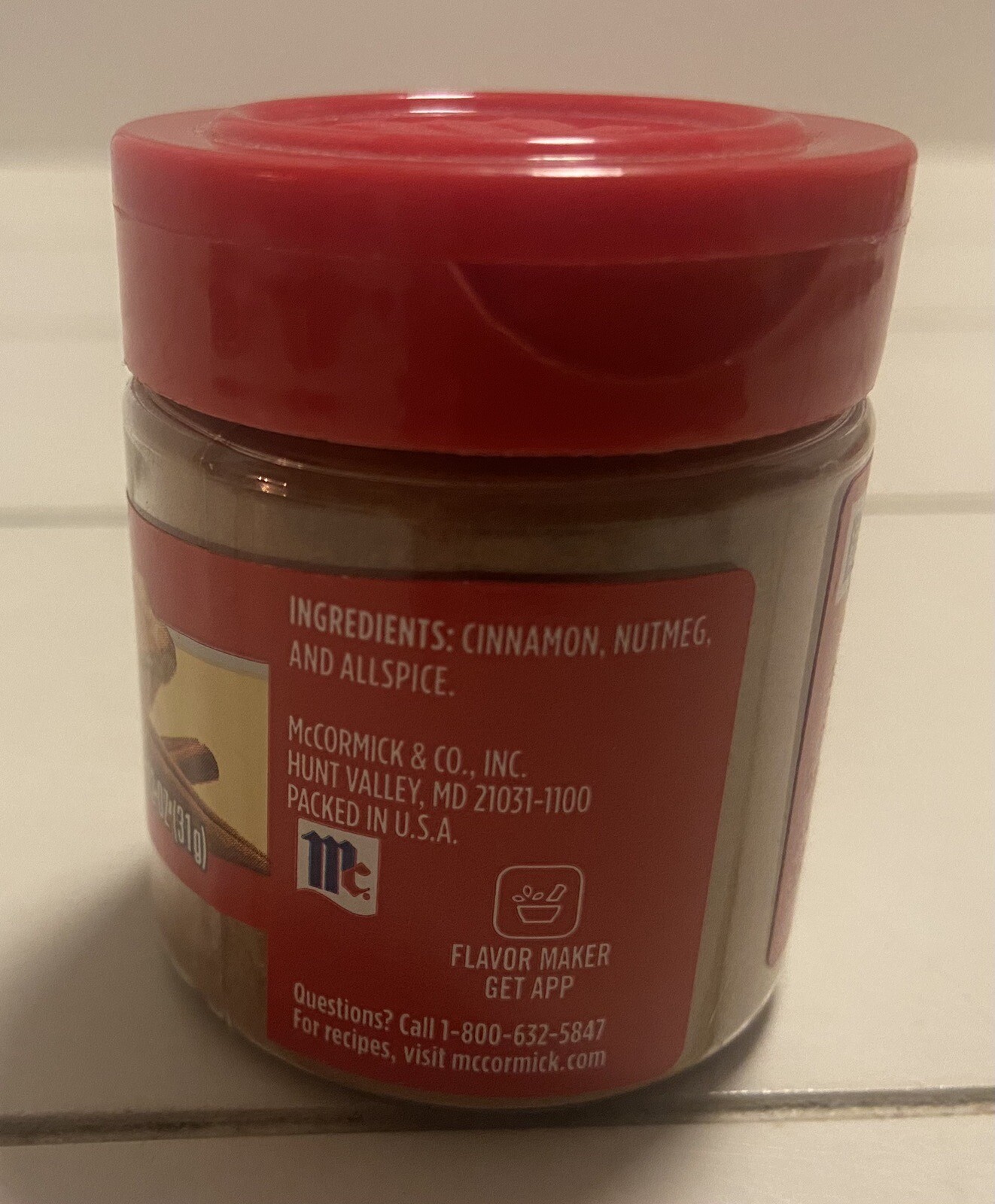 McCormick Apple Pie Spice 1.12 oz Non GMO