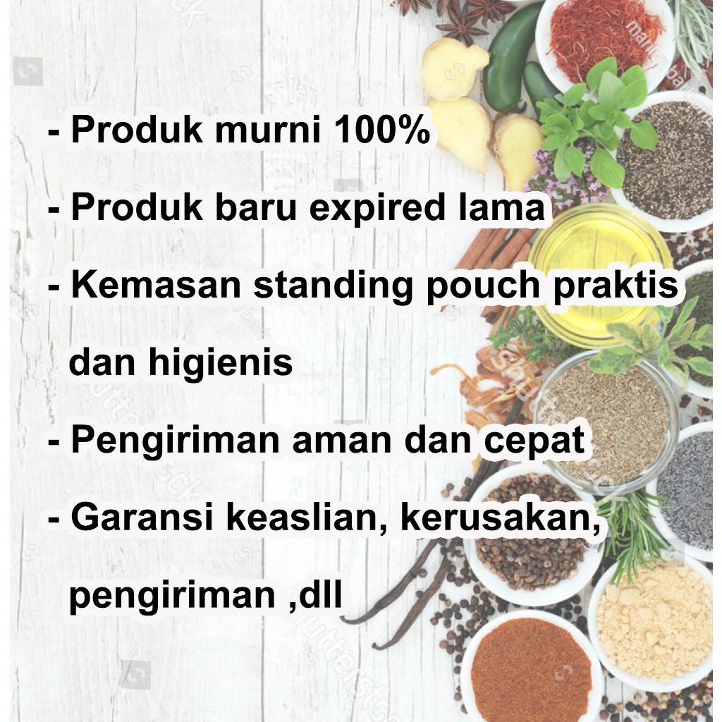 Periwinkle Leaf Powder 100g Natural Herbal Botanical Ingredient Tapak Dara