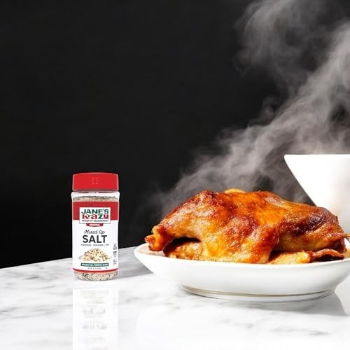 Seasoned Salt 9.5oz Canister No MSG Mixed Up Salt for Cooking Fusion Cuisine