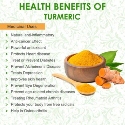 100gTurmeric Root Ground Dried Powder Wijaya Organic Aroma Pure Curcuma Longa Ce