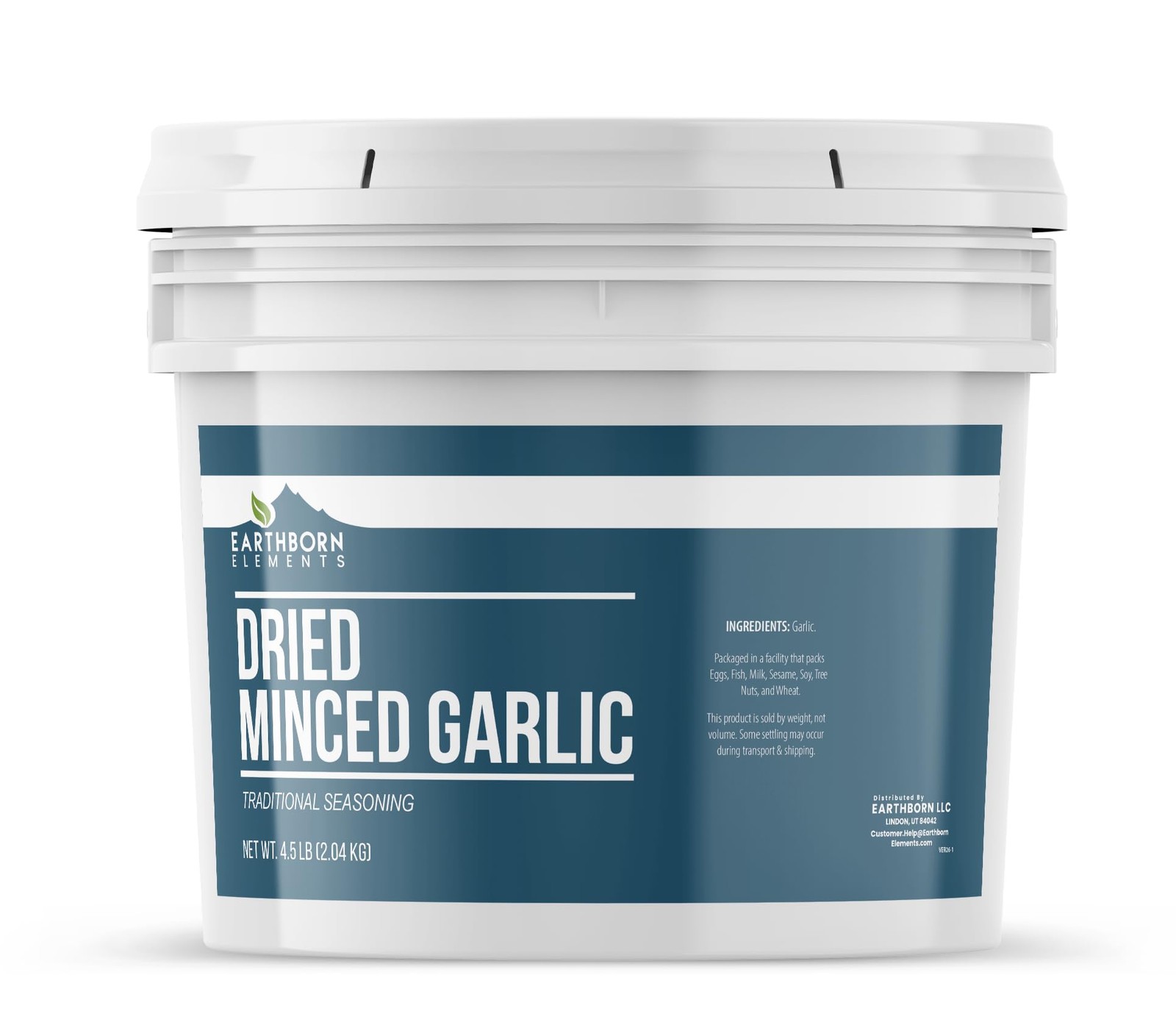 Dried Minced Garlic Bulk 1 Gallon 72oz Kitchen Seasoning Food Ingredient