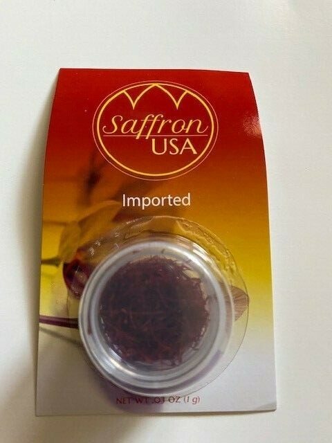 Red Genuine Saffron 1gm highest quality Saffron free shipping