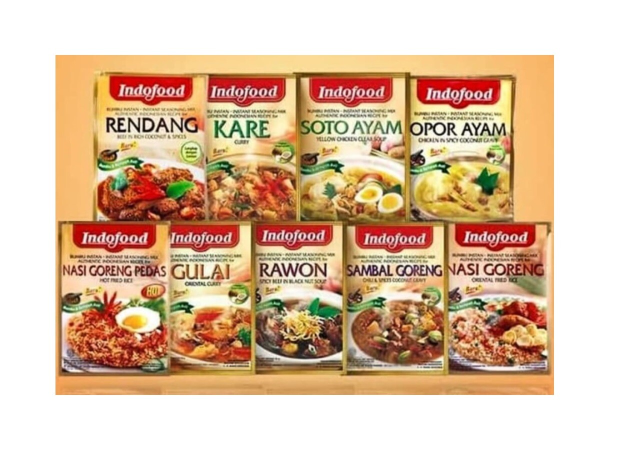 Indofood Instant Seasoning Bumbu Instan Indofood 45gr x 6 packs and mix variant