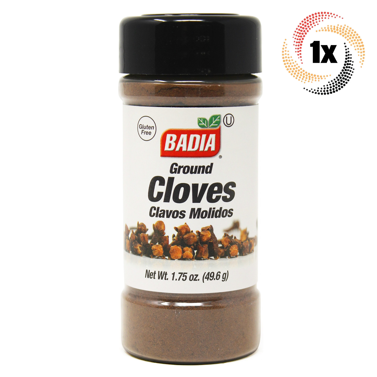 1x Shaker Badia Ground Cloves Seasoning | 1.75oz | Gluten Free & MSG Free