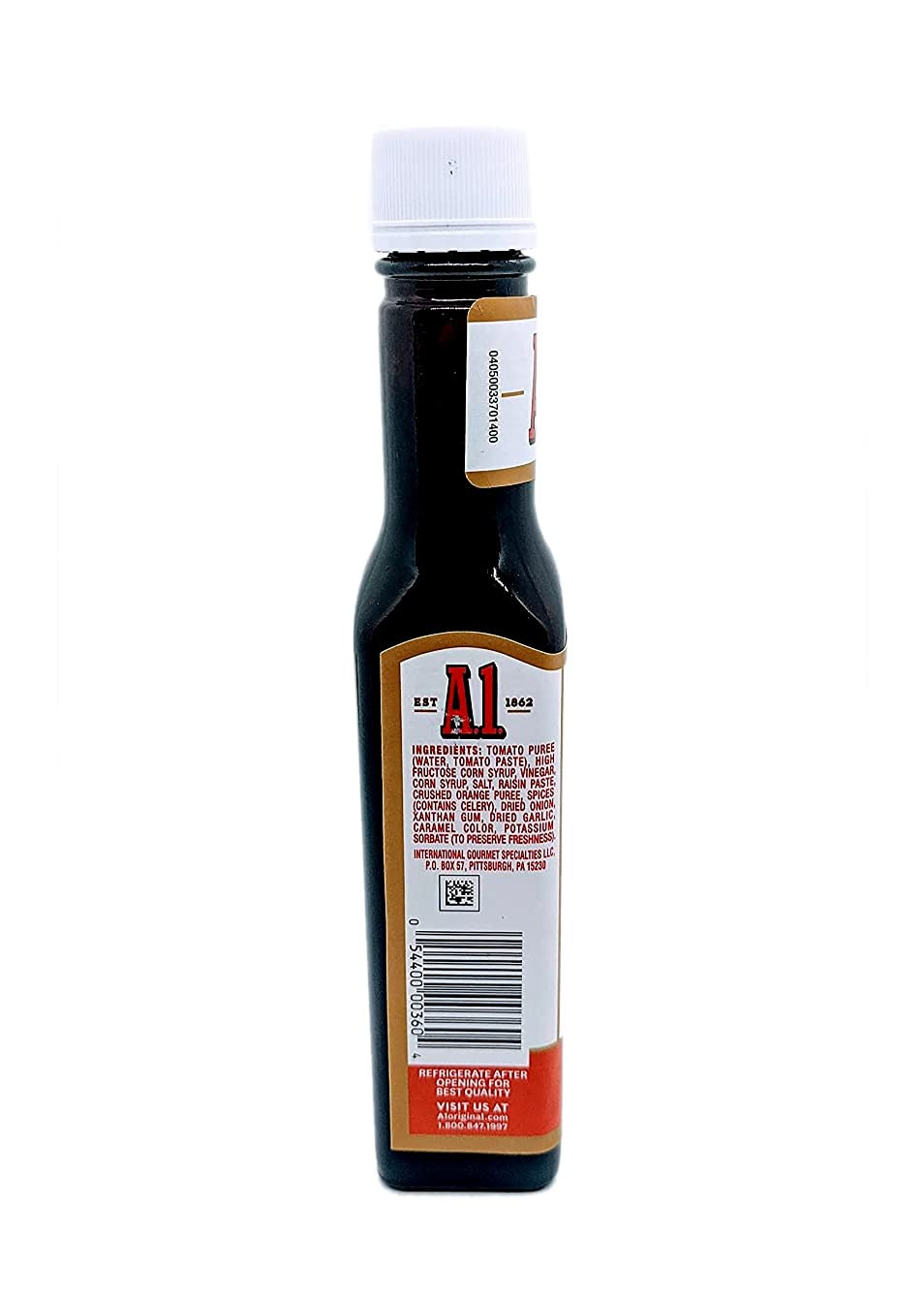 A1 Thick Hearty Steak Sauce 5 Ounce Pack for Steaks Pork and Chicken
