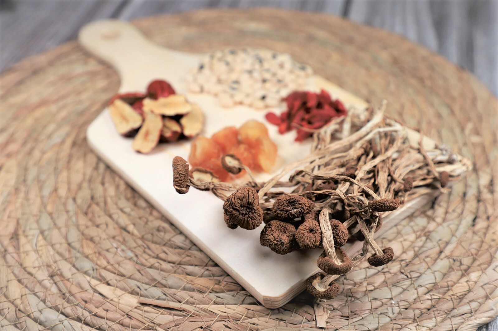 JoyFull Soup Tea Tree Mushroom & Black Eye Bean Soup Mix 茶樹菇眉豆湯 1-2 Servings 55g