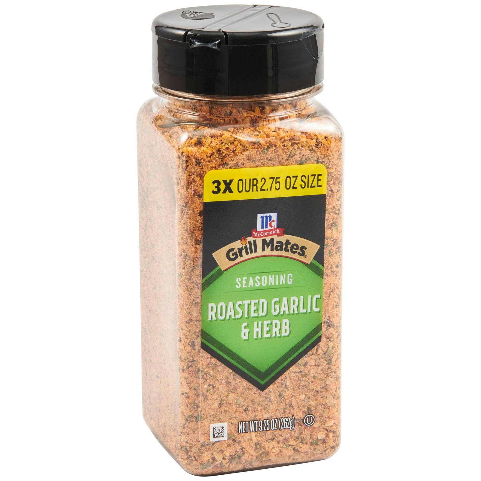 McCormick Grill Mates Roasted Garlic & Herb Seasoning, 9.25 Ounce (Pack of 1)