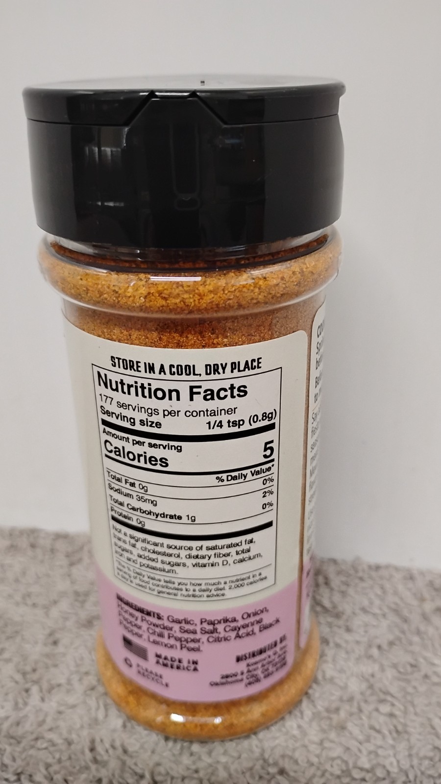 Asst. Clean Eating KOSMOS Q Seasoning (You’re buying your spices choice).