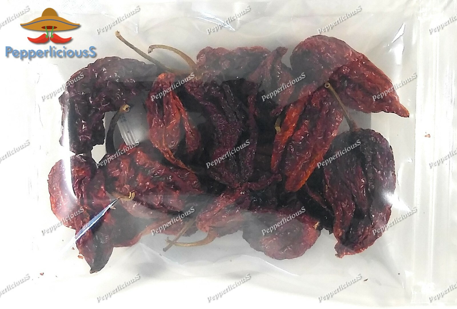 1.5 oz Habanero/Ghost/Carolina Reaper VarietyPk Worlds Hottest Dried Pepper Pods