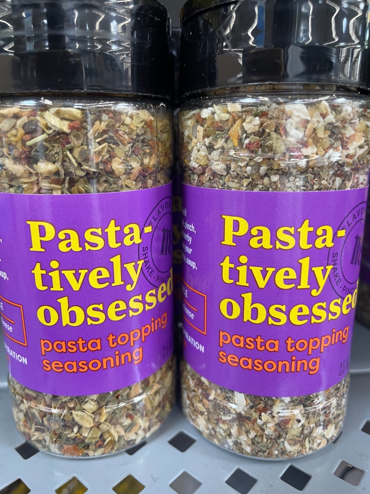 3 Pack McCormick Flavor Maker Pasta Topping Seasoning Size 2.5 oz Bottles