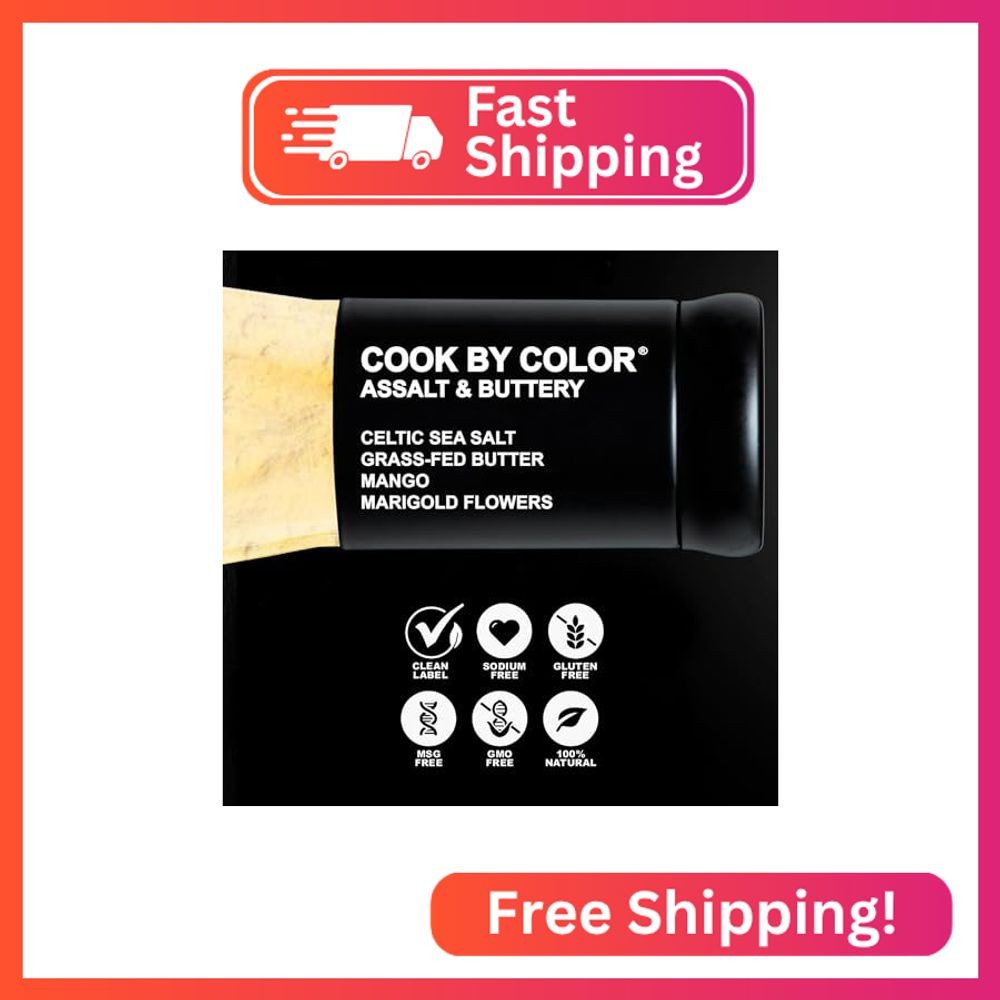 Cook by Color, Seasonings and Spices for Cooking, Beef, Chicken & More, All Natu