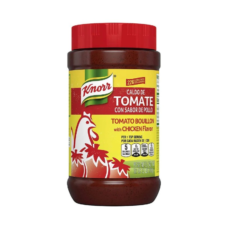3x Knorr Caldo De Pollo Chicken Tomato Bouillon Seasoning Flavor Kitchen 32oz