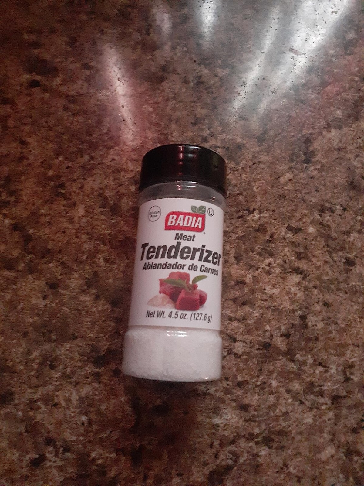4.5 oz Jar Badia Meat/Tenderizer/Powder/Unseasoned/Ablandador/de/Carnes/Kosher