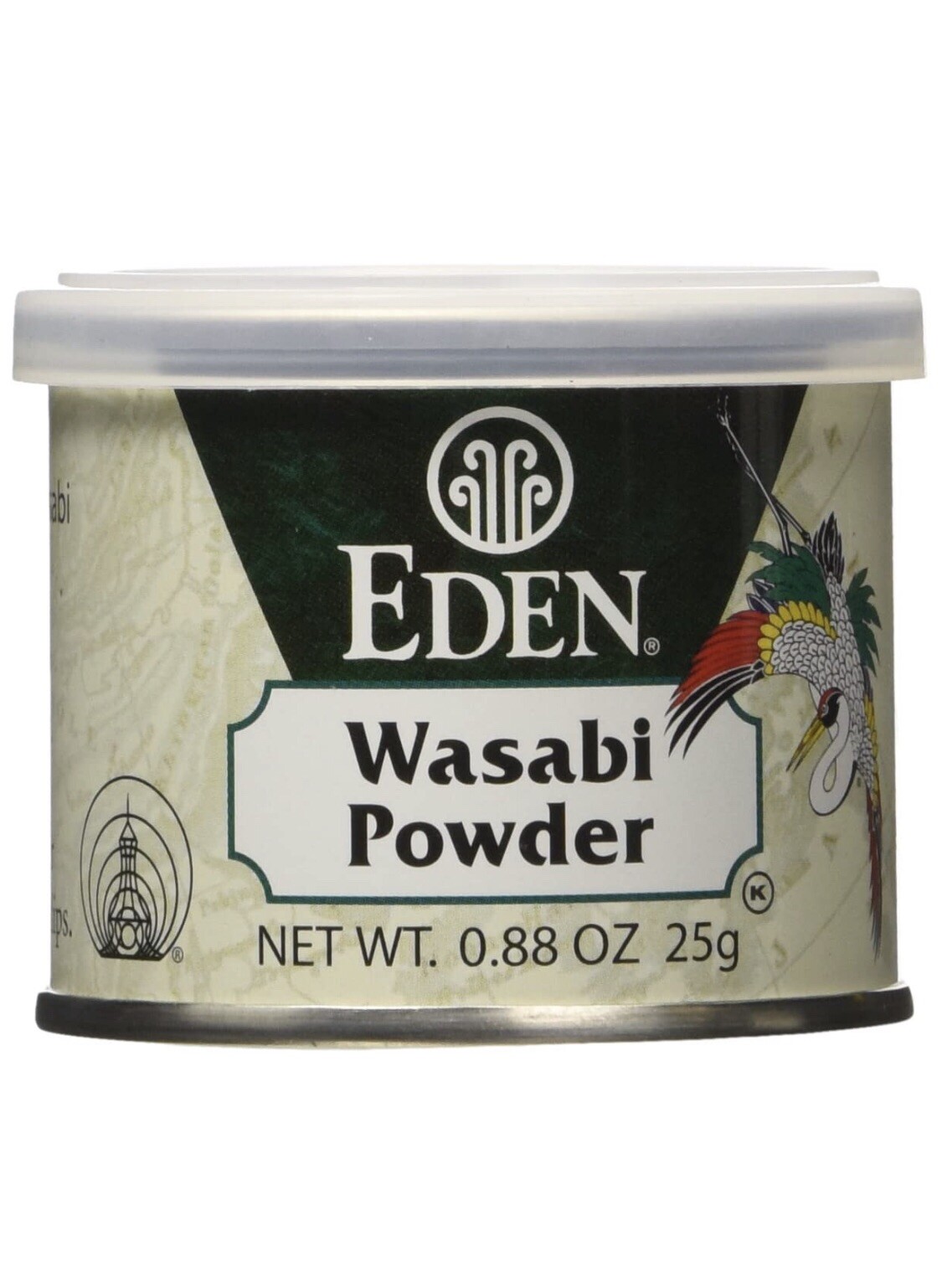 Authentic Japanese Premium Wasabi Powder Eden .88oz can Sushi Dips & Marinades