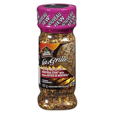 La Grille, Spicy Montreal Steak Spice Seasoning, 157g/5.5oz,