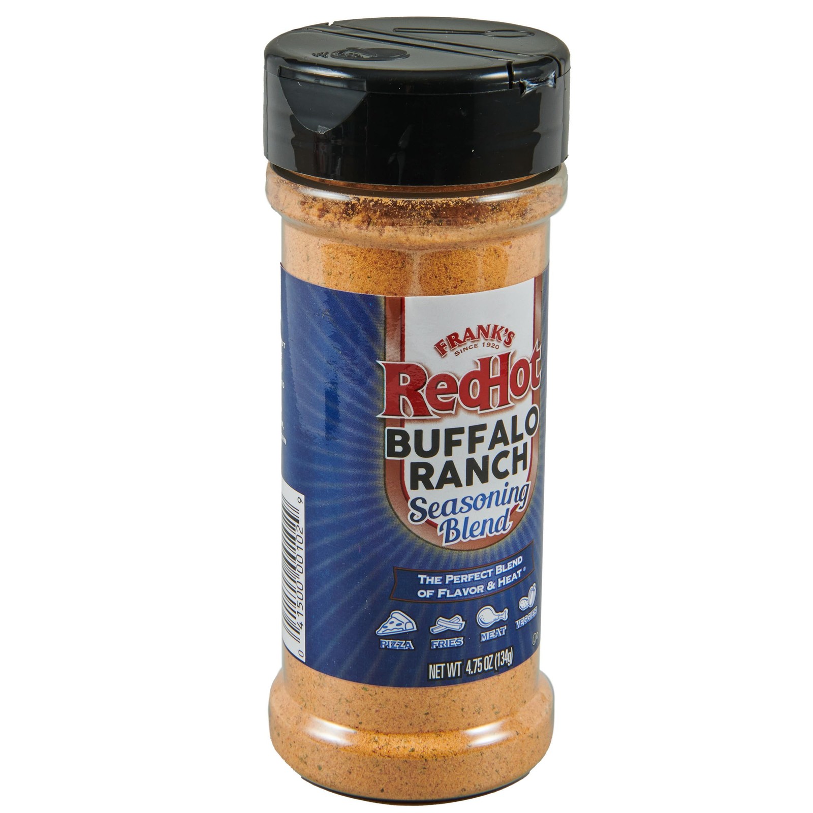 Frank’s RedHot Buffalo Ranch Seasoning Blend, 4.75 oz (Pack of 6)